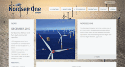 Desktop Screenshot of nordseeone.com