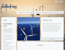 Tablet Screenshot of nordseeone.com